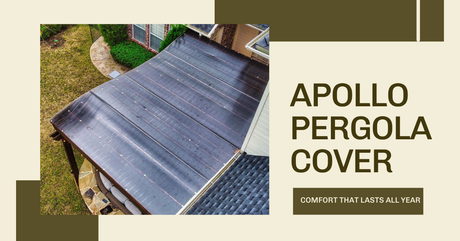 Transform Your Outdoor Living with the Apollo Pergola Covering