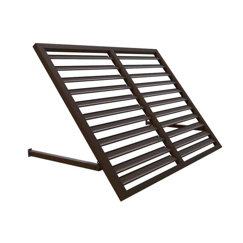 Bahama 3 ft. (44") Wide Metal Awning