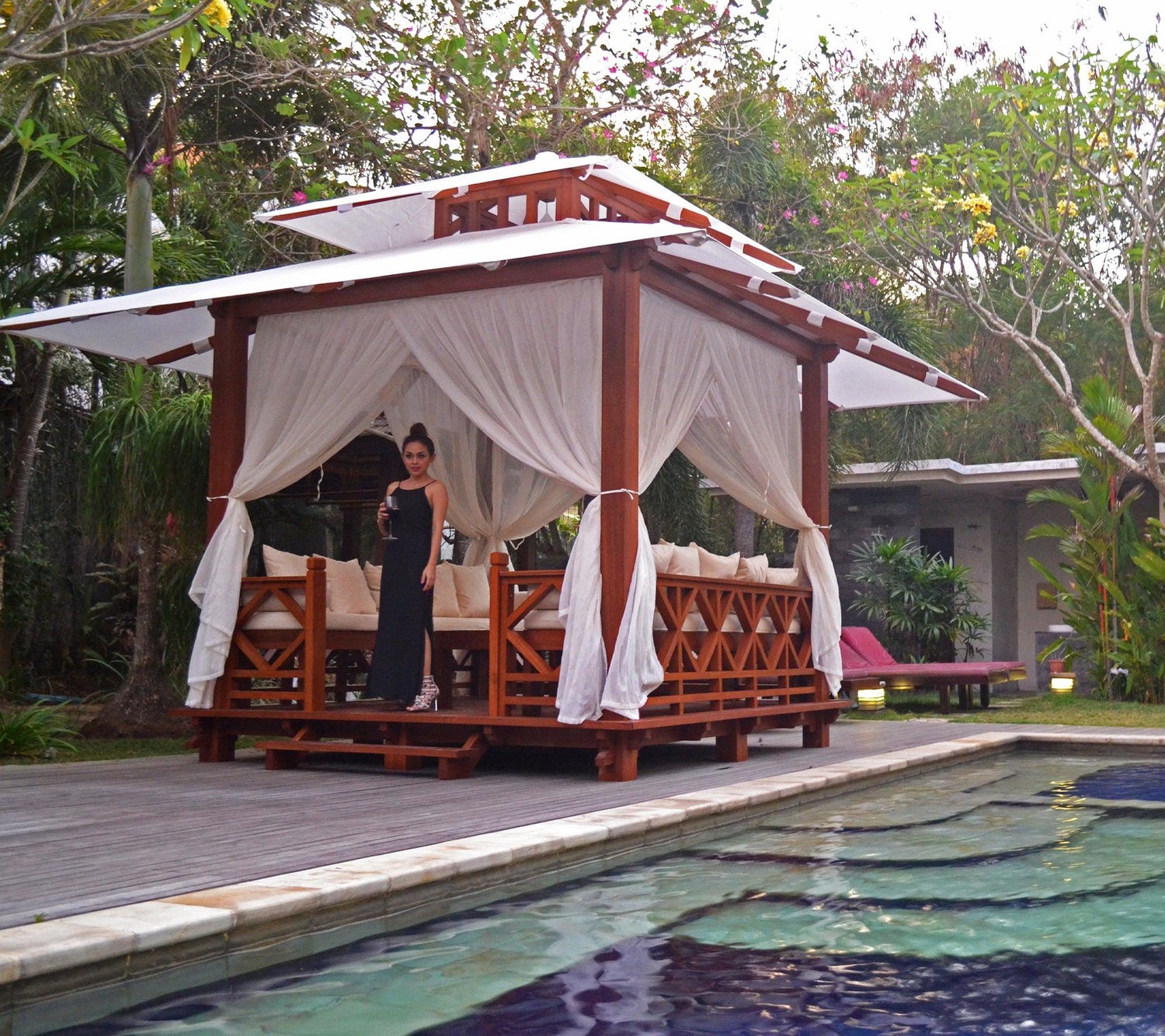 Bali™ Solid Wood Gazebo 100sq. ft.