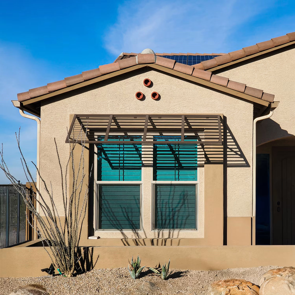 Bahama 4 ft. (56") Wide Metal Awning