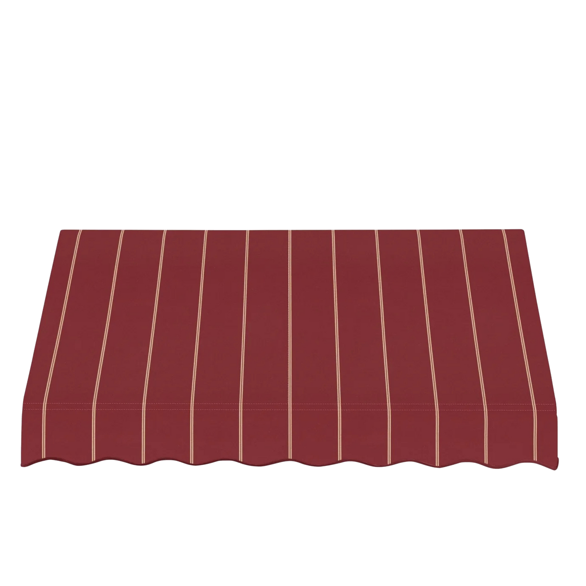 Burgundy Pinstripe