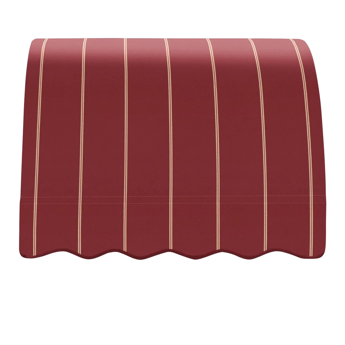 Burgundy Pinstripe