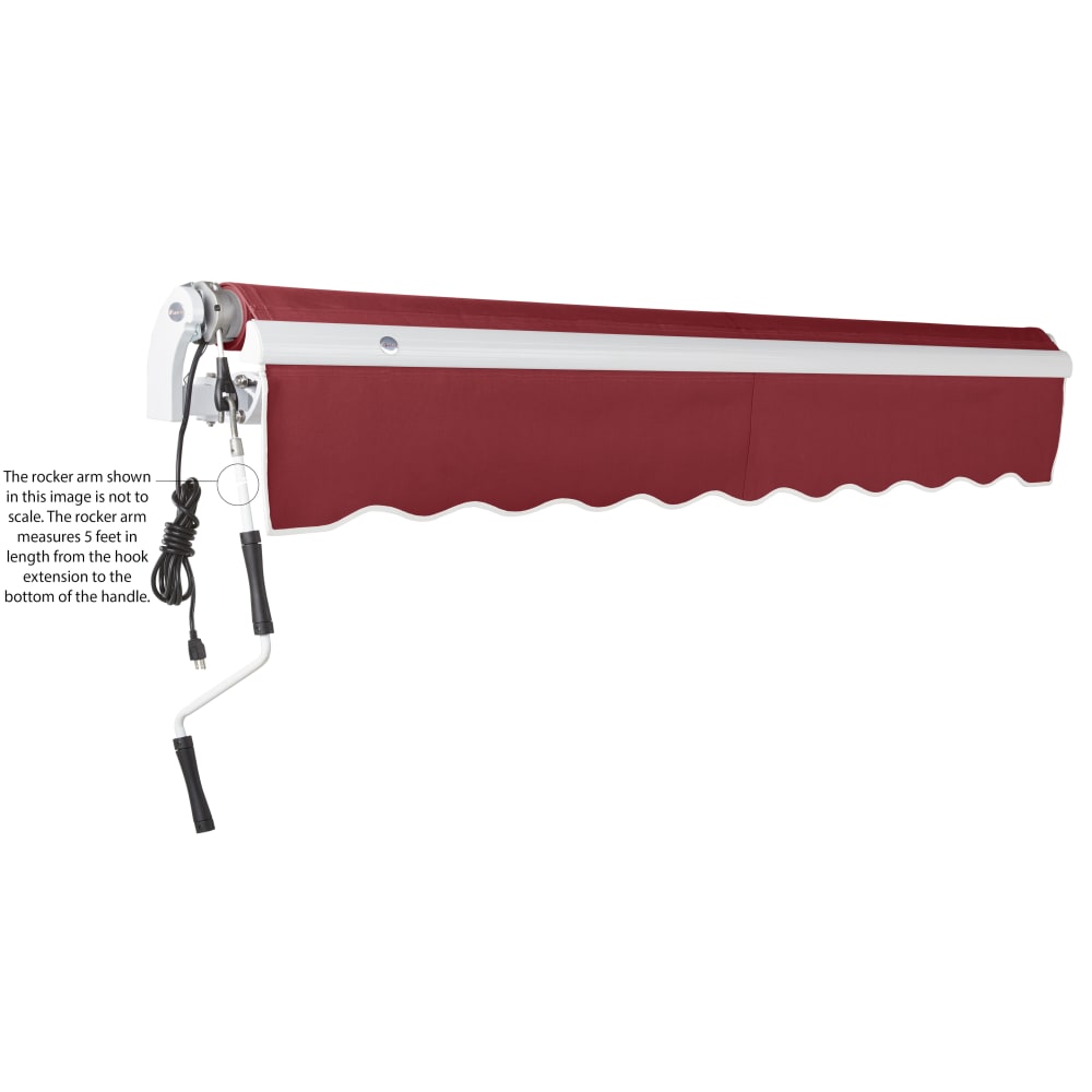 Destin 192" (16.ft) Wide Fabric Awning