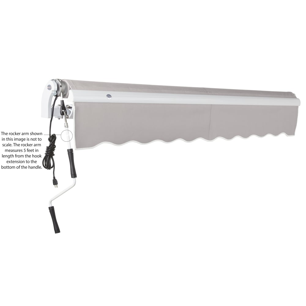 Destin 192" (16.ft) Wide Fabric Awning