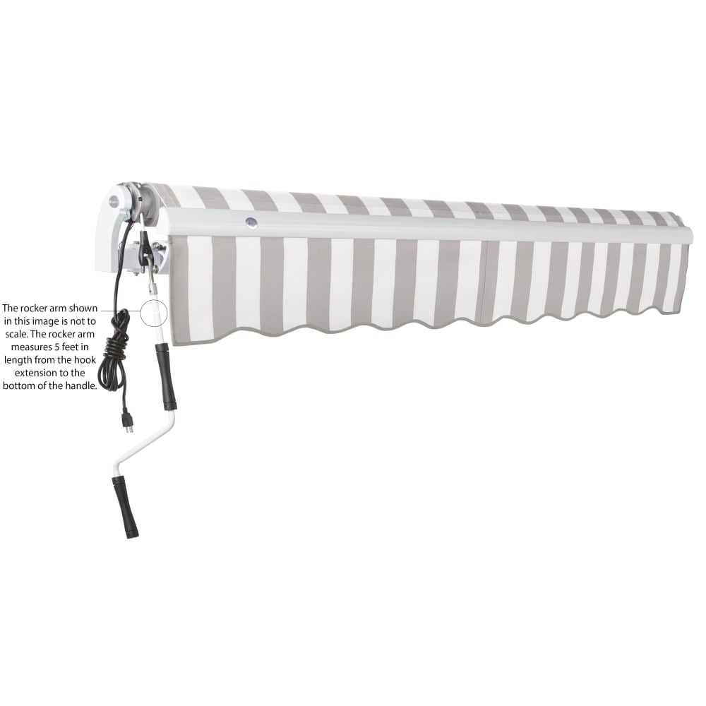 Maui 120" (10.ft) Wide Fabic Awning