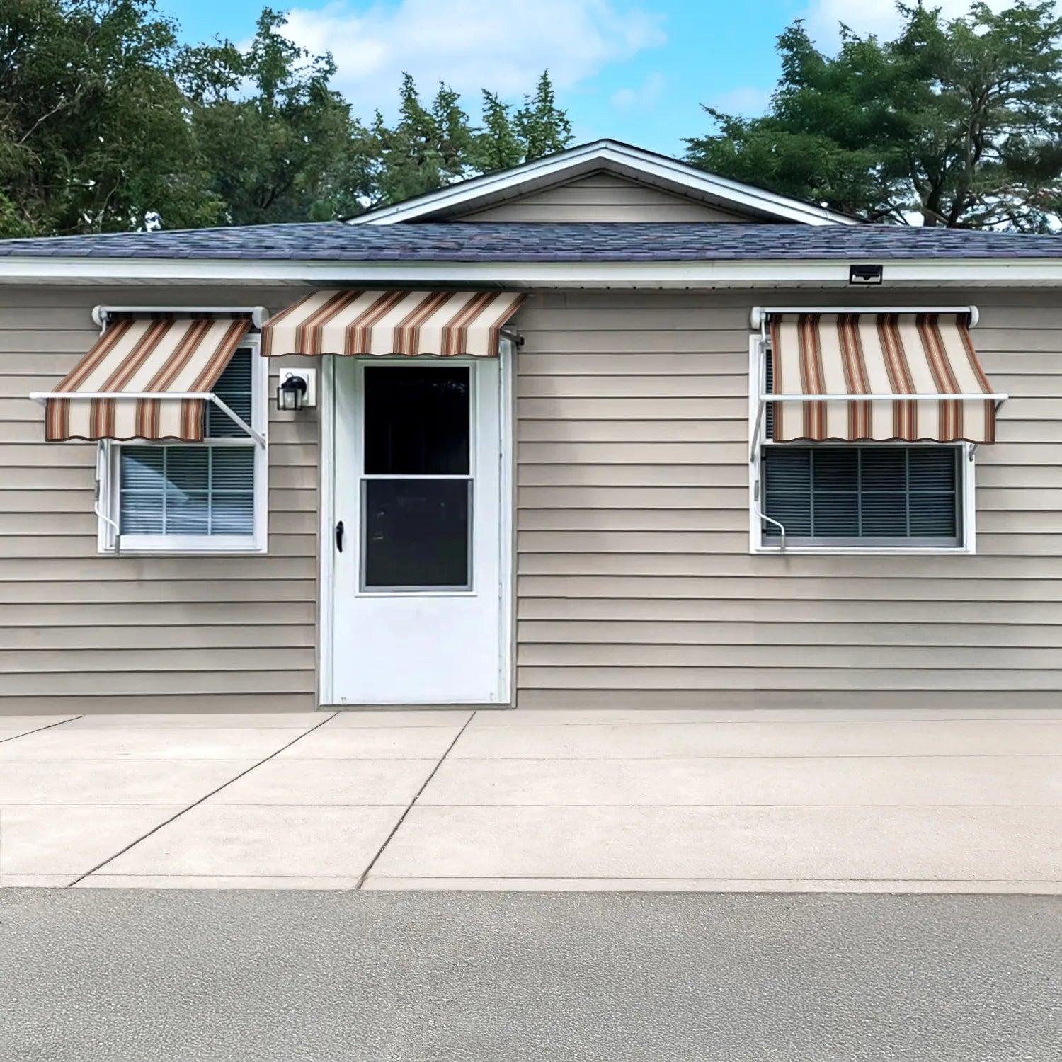 Brown/Tan/Terracotta Multi