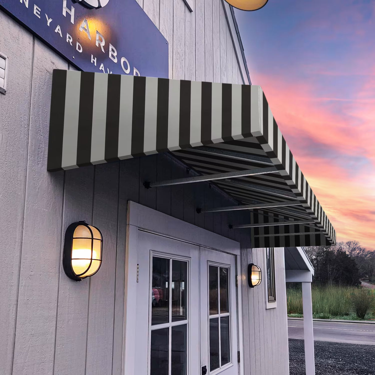 New Yorker 100.5" (8.ft) Wide. Fabric Awning