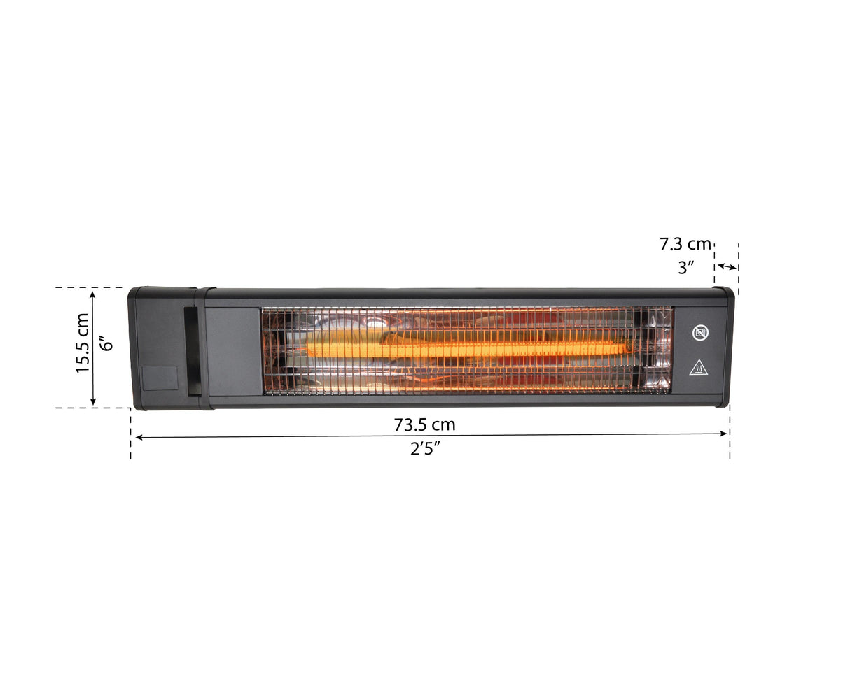 Carbon Fiber Infrared Heater 1500W