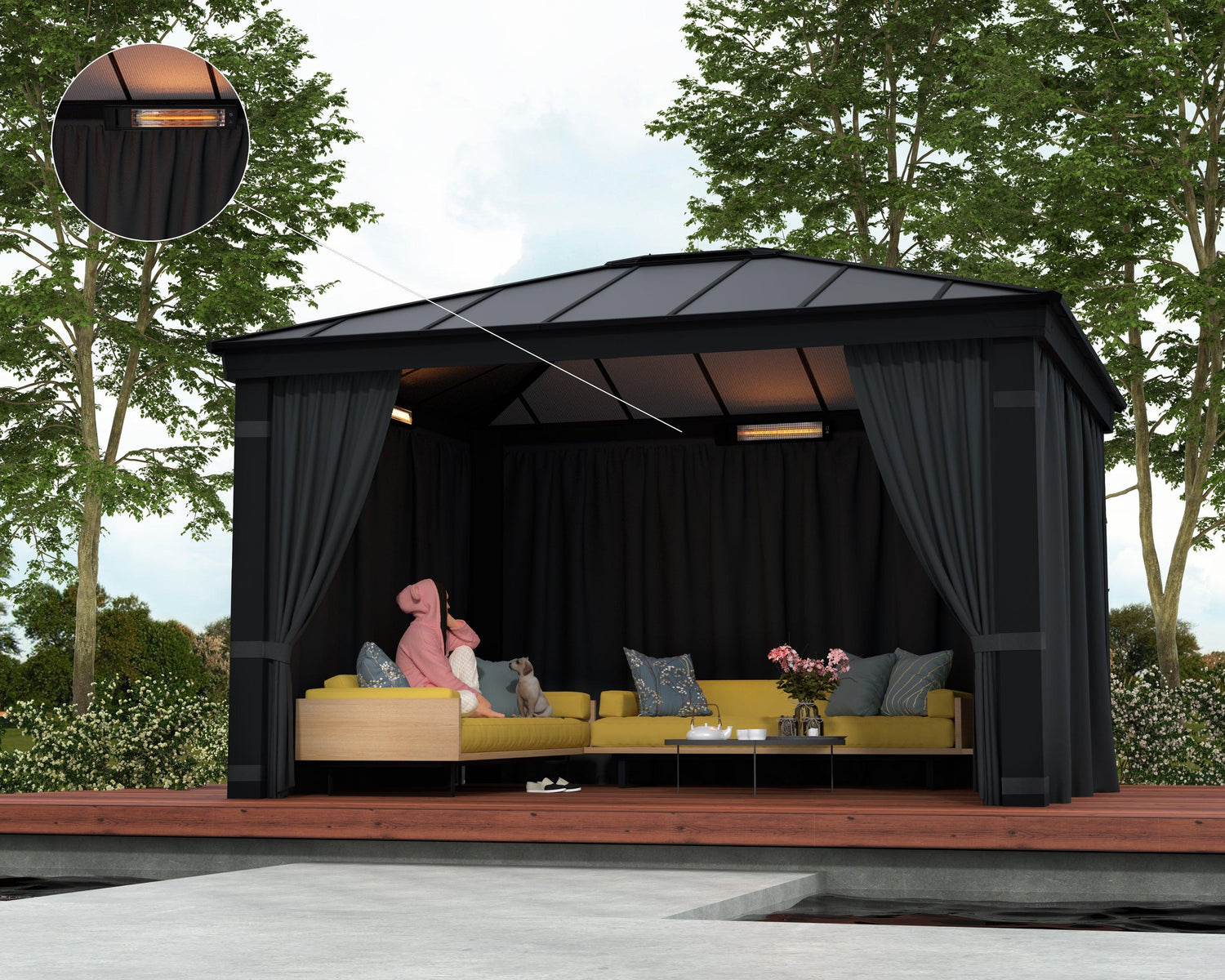 Carbon Fiber Infrared Heater 1500W