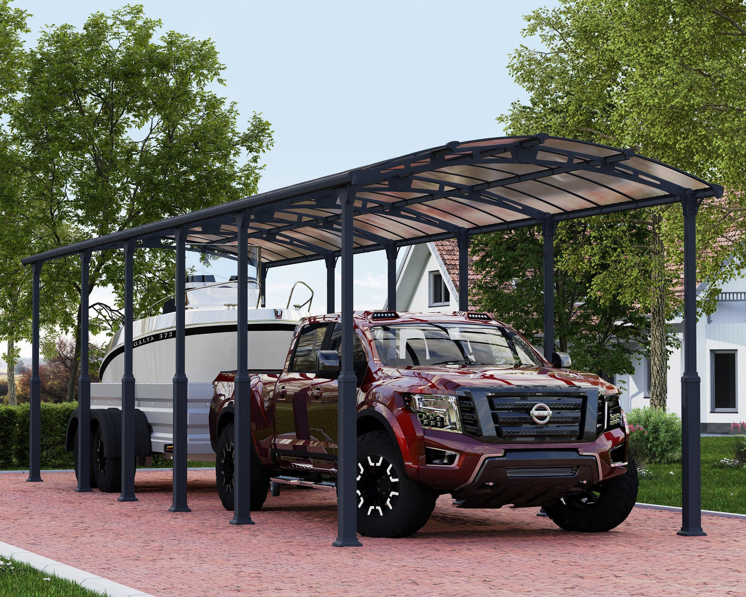 Alpine™ 12' x 42' RV Carport