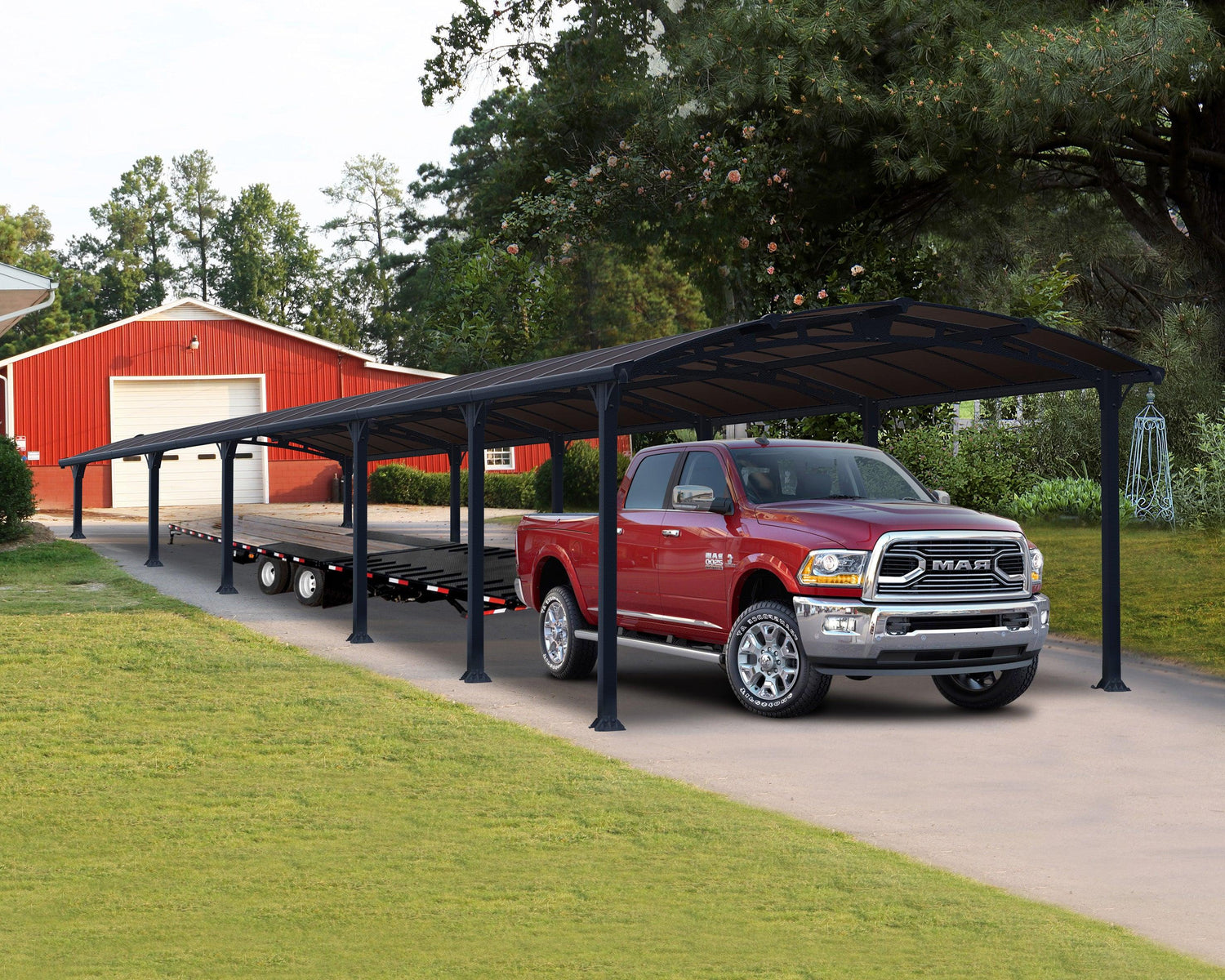 Arcadia™ 12700 12' x 42' Carport