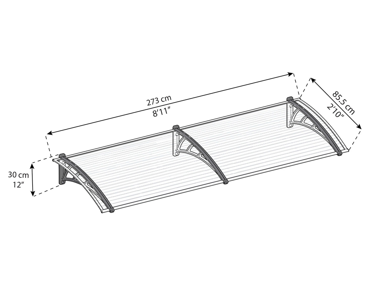 Neo 2700 9' x 3' Awning
