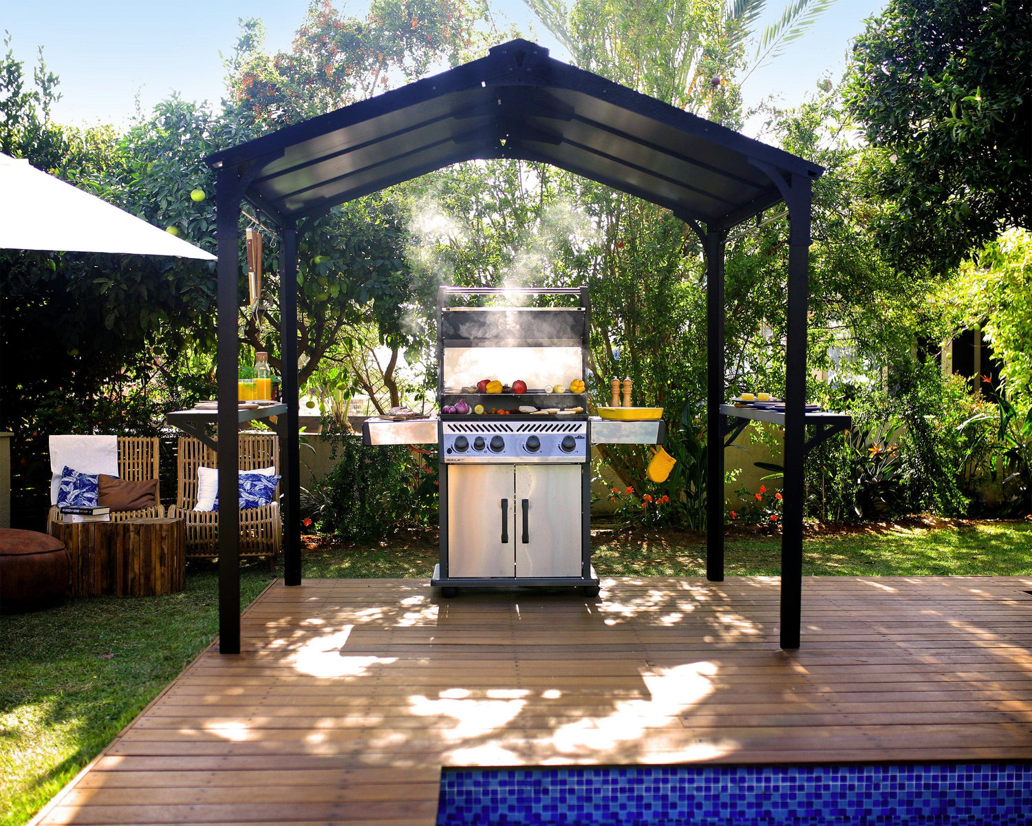 Austin™ 8' x 6' Grill Gazebo