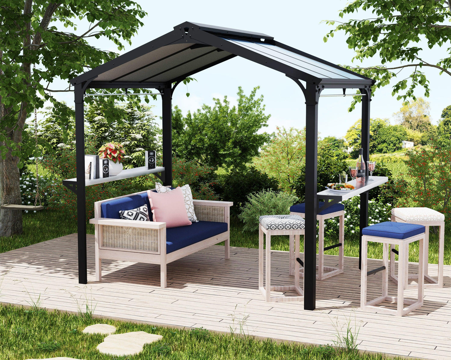 Austin™ 8' x 6' Grill Gazebo