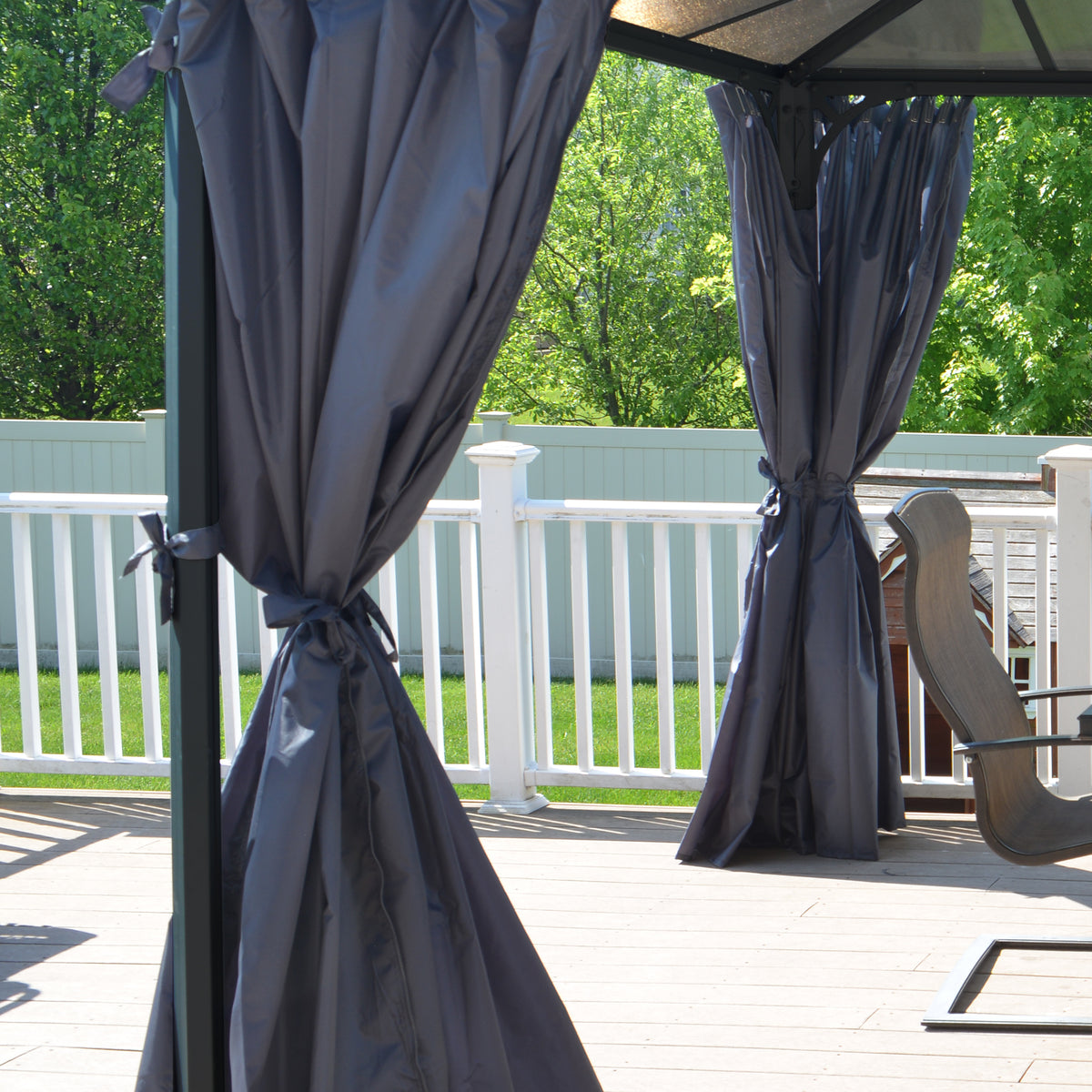 Gazebo Curtain Set - 6 Piece – Dive To Shade