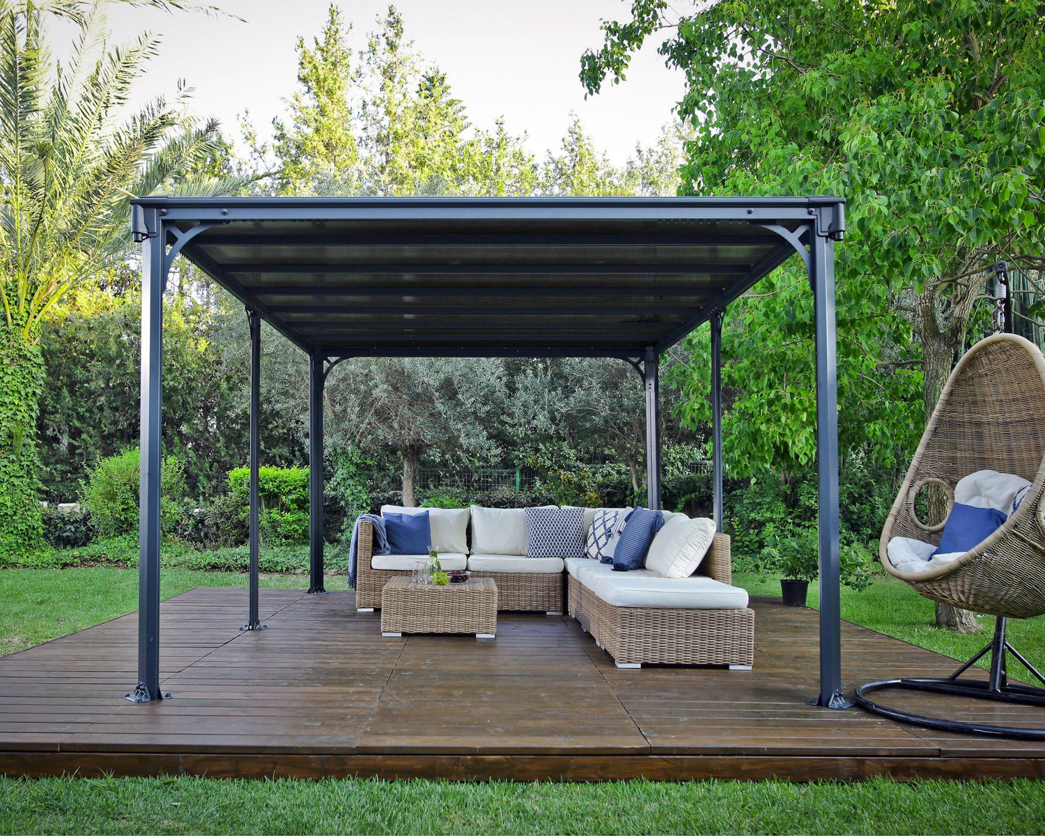Milano™ 4300 10' x 14' Flat Top Gazebo