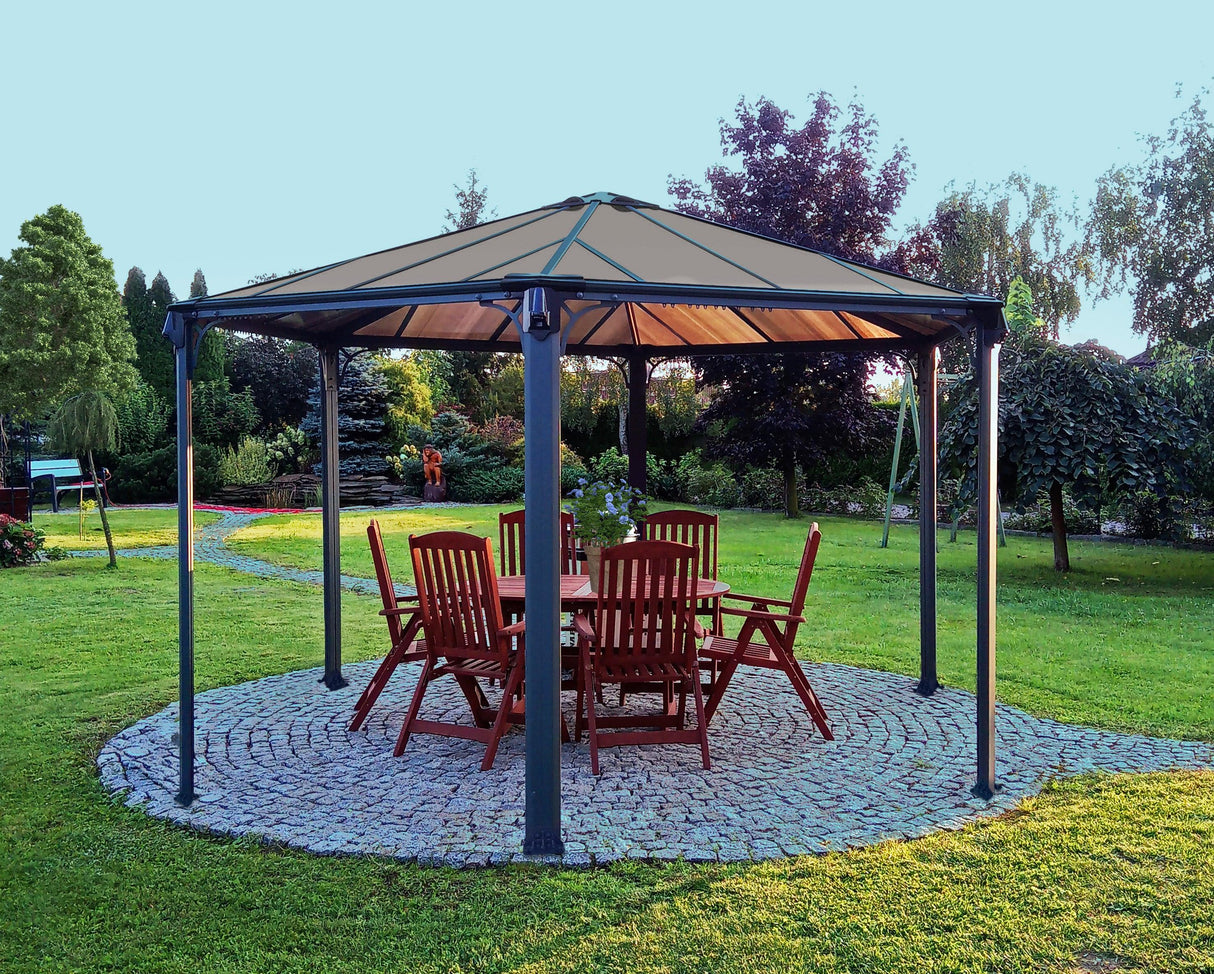 Monaco™ 13' x 15' Hexagon Gazebo