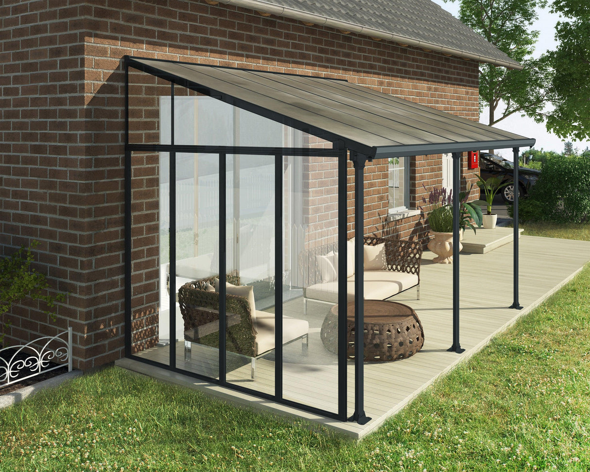 Feria 10' Patio Cover Sidewall Kit - Gray