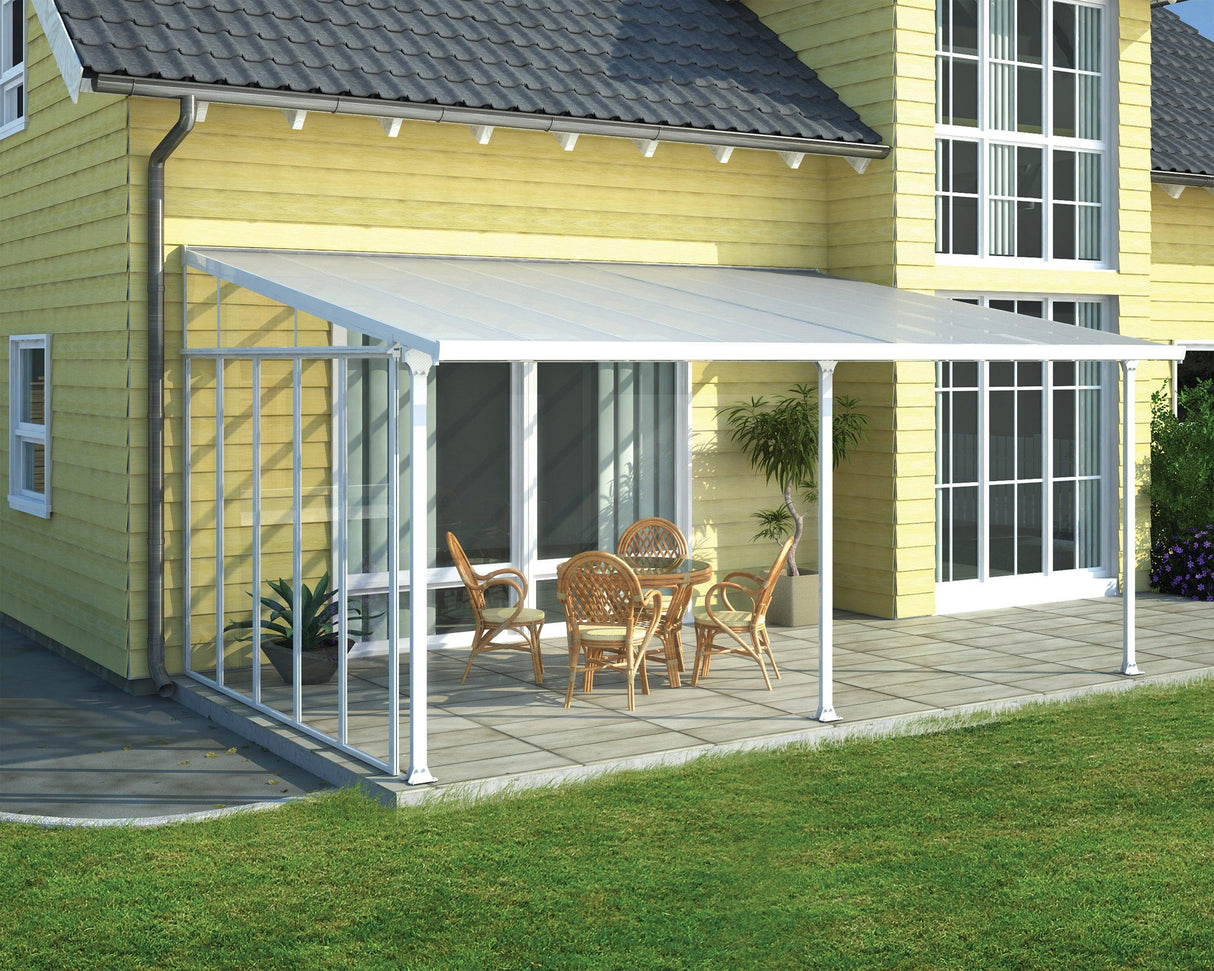 Feria 13' Patio Cover Sidewall Kit - White