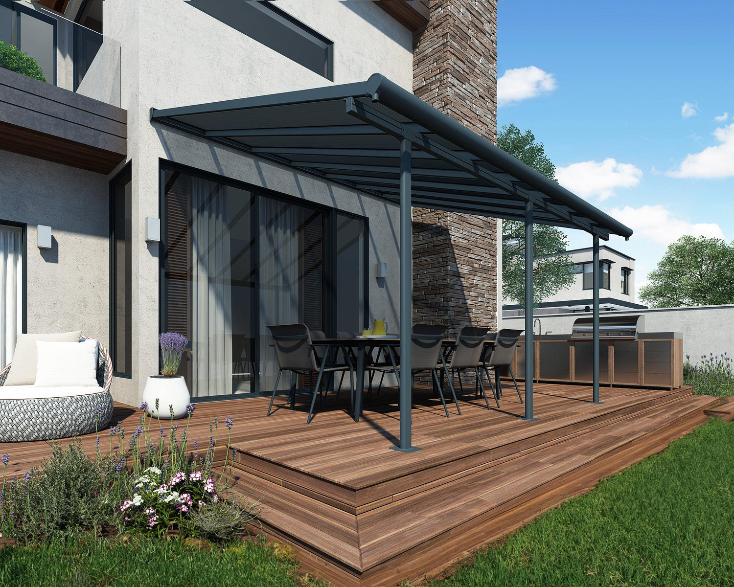 Sierra 10' x 14' Patio Cover