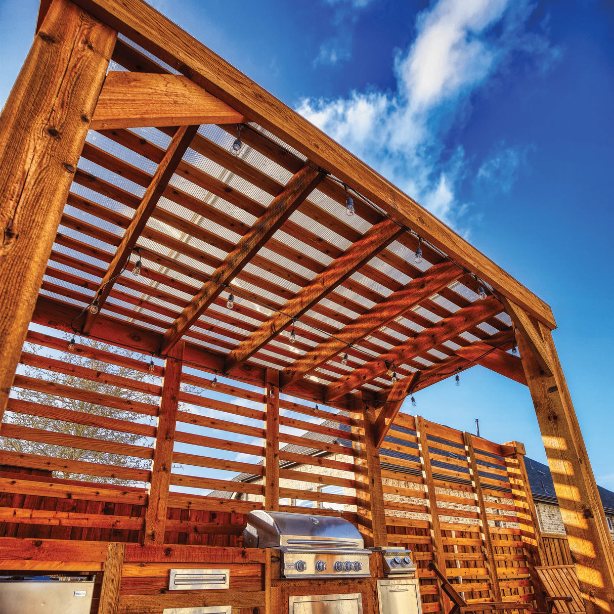 Apollo Cost-effective Pergola Covering Kit