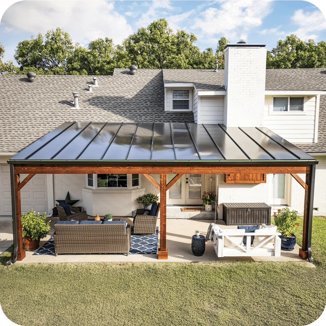Hercules Premium Pergola Covering Kit
