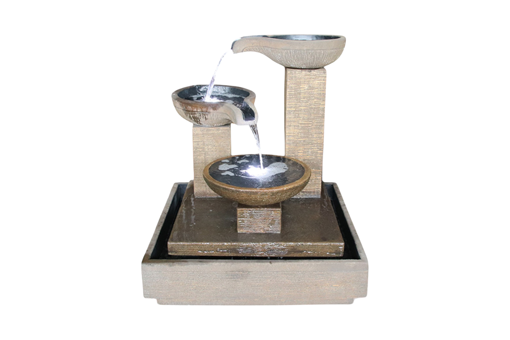 Trio Bowl Decorative Fountain