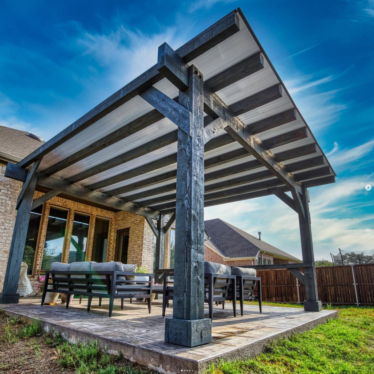 Hercules Premium Pergola Covering Kit