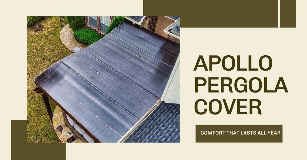 Transform Your Outdoor Living with the Apollo Pergola Covering