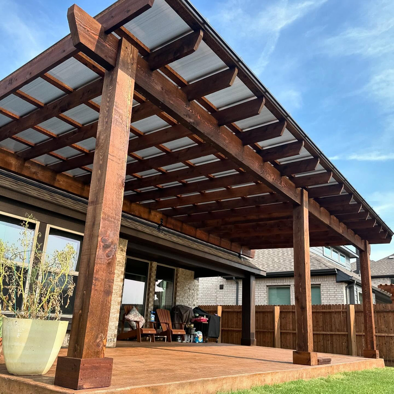 Cover Your Pergola Regal Plastics
