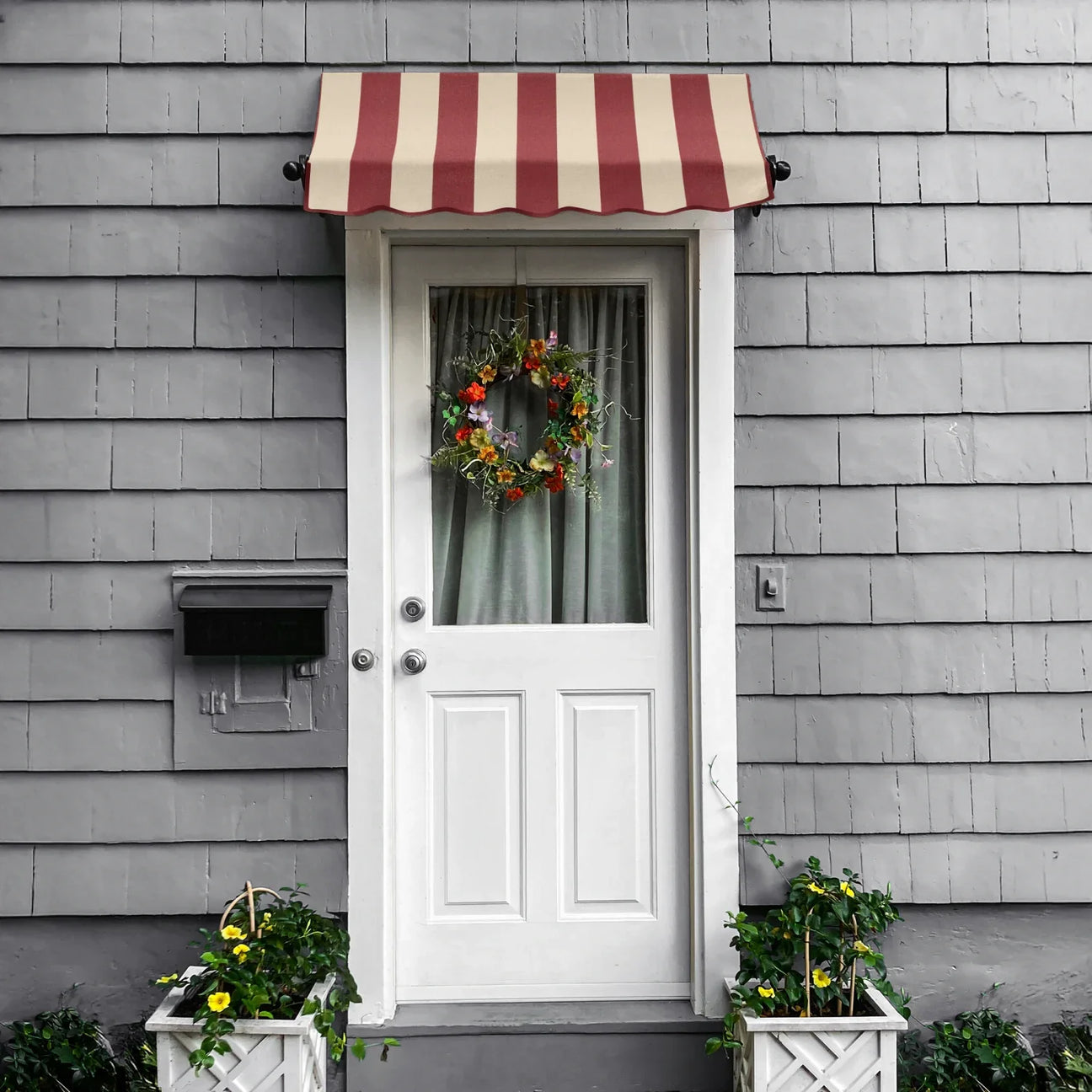 Burgundy/Tan