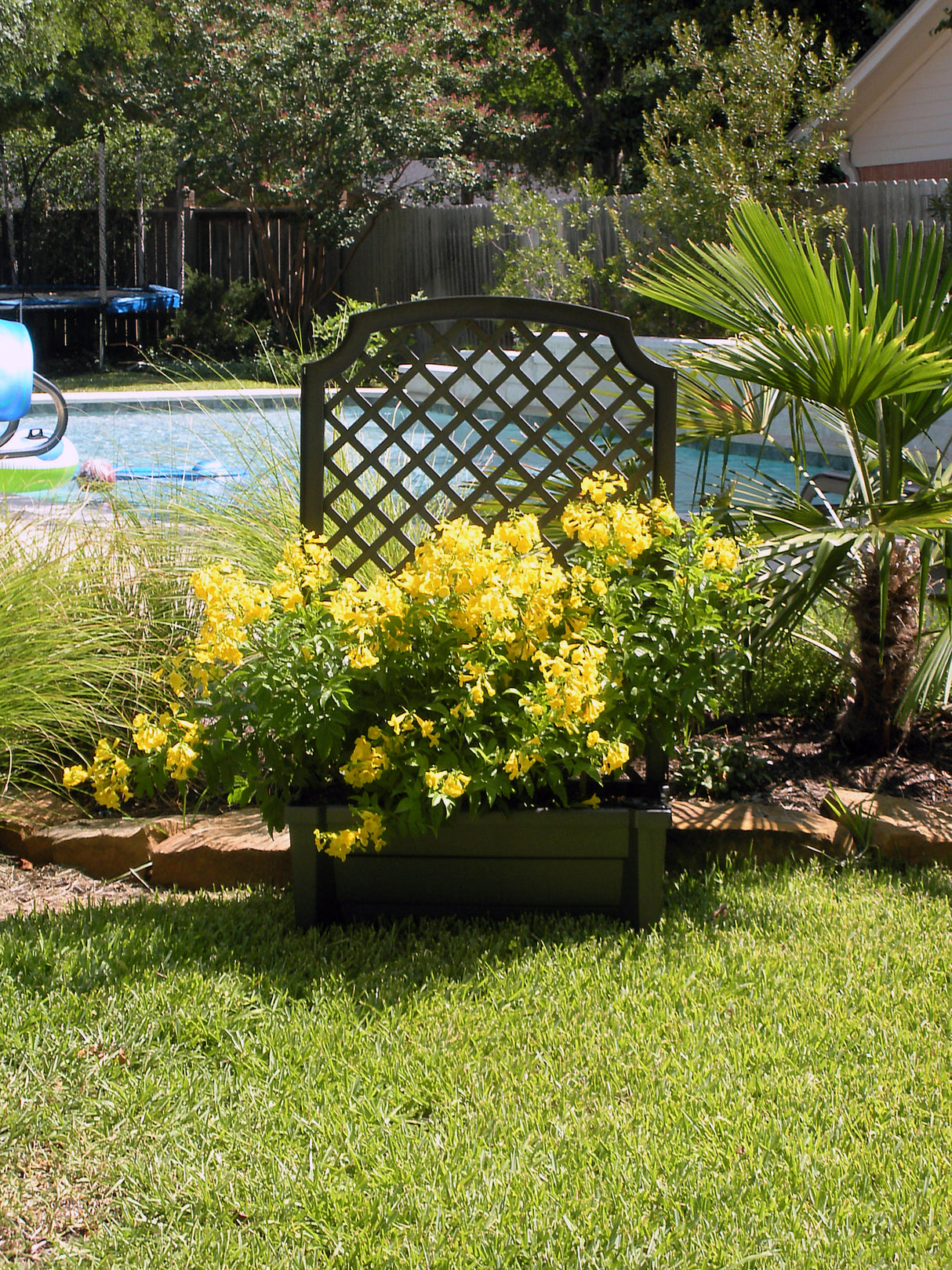 Calypso™ Planter with Trellis and Water Reservoir