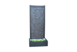Laguna Falls Wall Fountain Black