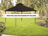 Acacia Sun-Dura™ 12'x12 Gazebo Kits