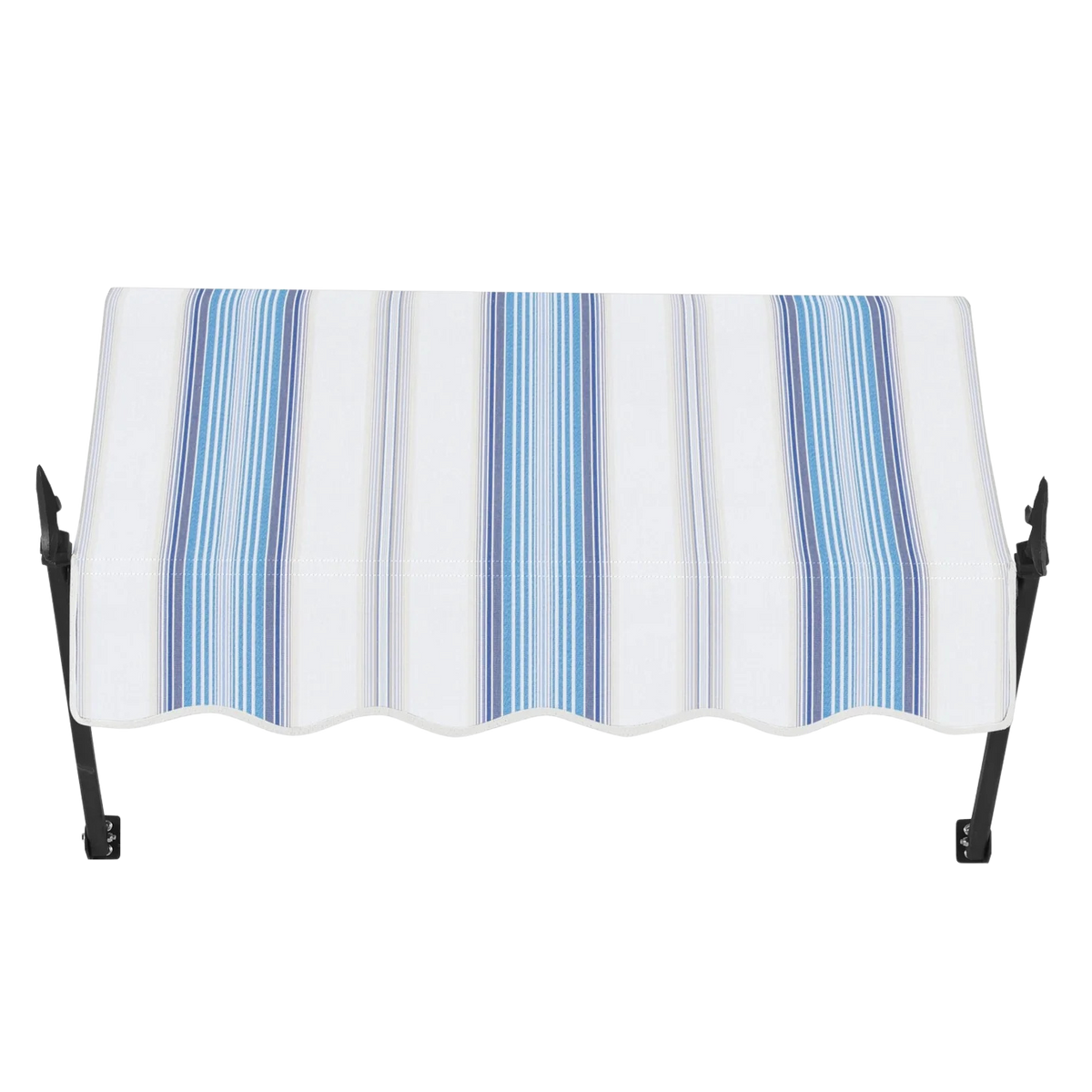 Bright Blue/Gray/White