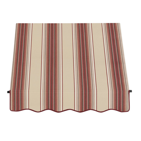 Burgundy/Tan Multi