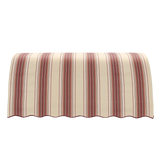 Burgundy/Tan Multi