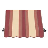 Burgundy/Tan Wide