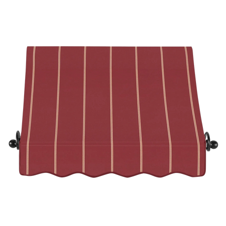 Burgundy Pinstripe