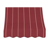 Burgundy Pinstripe