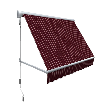 Burgundy Pinstripe