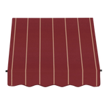 Burgundy Pinstripe