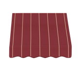 Burgundy Pinstripe