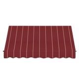 Burgundy Pinstripe