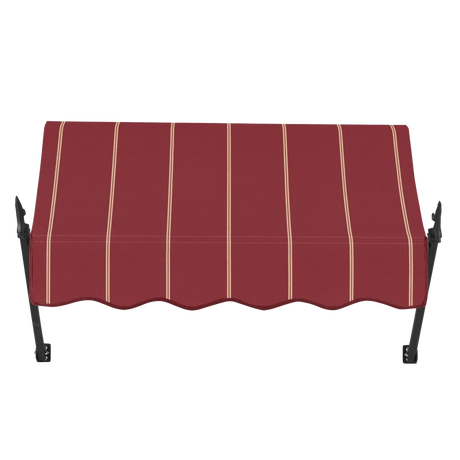Burgundy Pinstripe