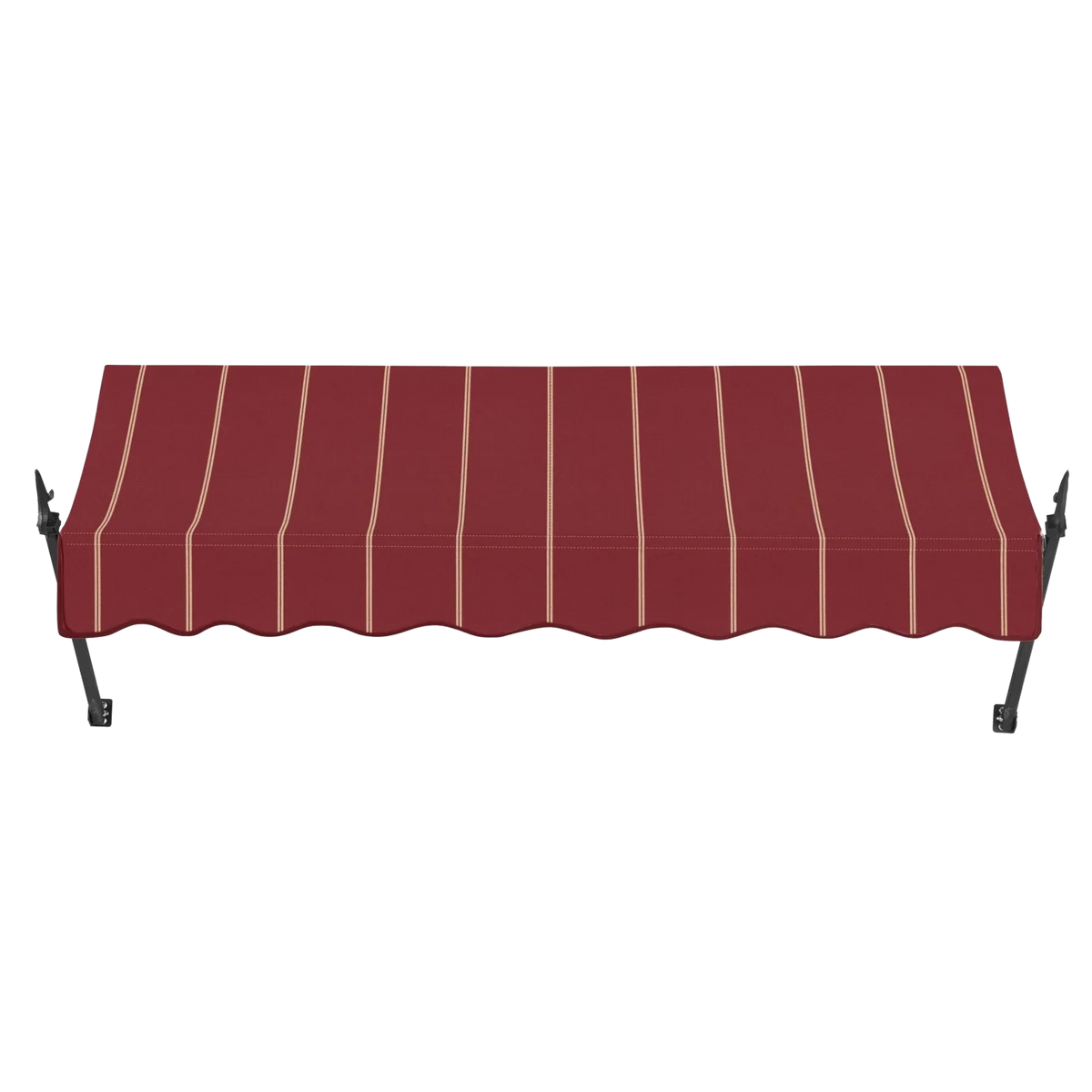 Burgundy Pinstripe
