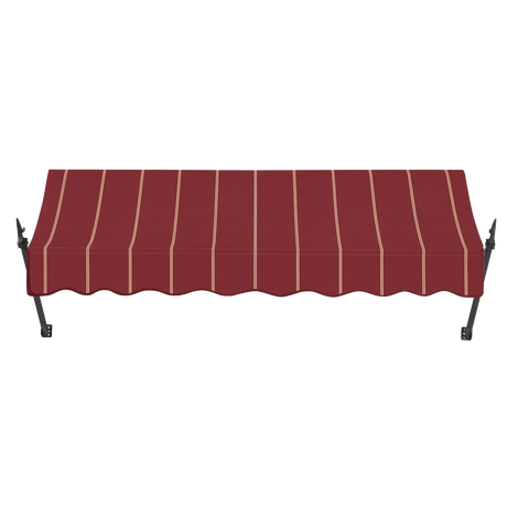 Burgundy Pinstripe