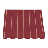 Burgundy Pinstripe