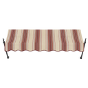 Burgundy/Tan Multi