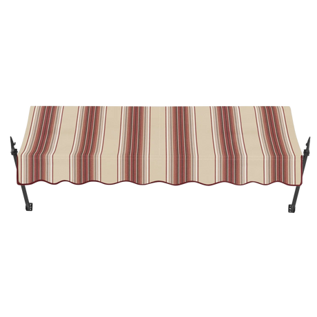 Burgundy/Tan Multi